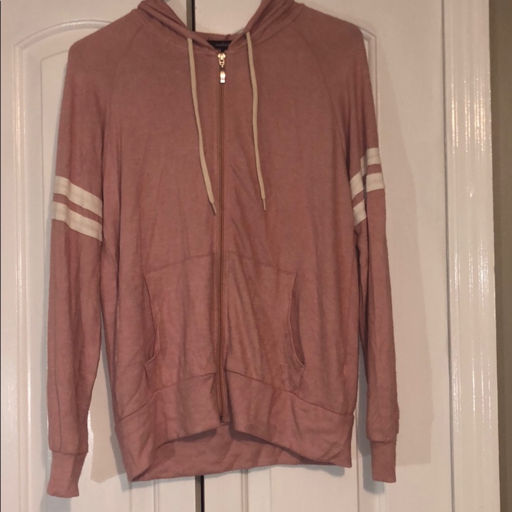 This is a light zip up jacket.